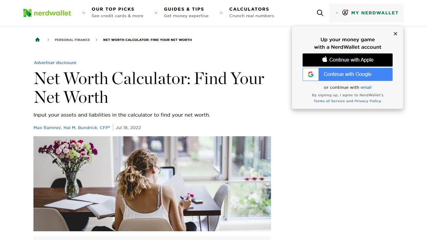 Net Worth Calculator: Find Your Net Worth - NerdWallet